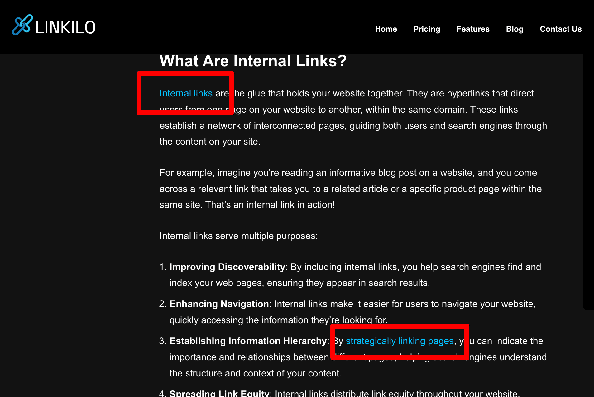 Navigational vs. Contextual Internal Links: Differences and Benefits ...