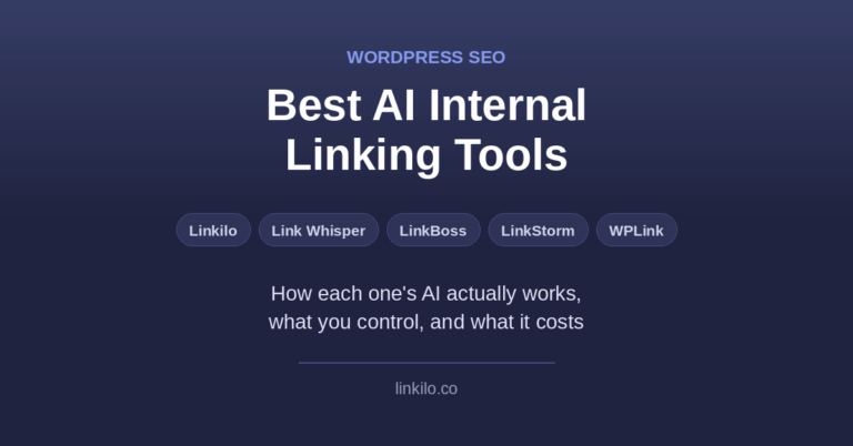 Best AI Internal Linking Tools for WordPress