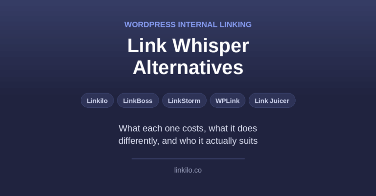 The Best Link Whisper Alternatives for WordPress