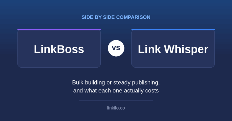 LinkBoss vs Link Whisper Compared