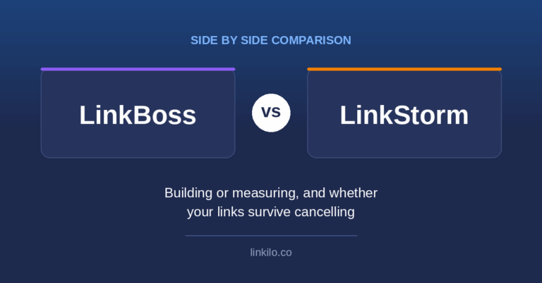 LinkBoss vs LinkStorm